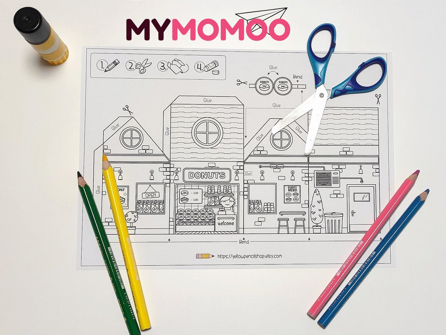 Pprintable Paper Village Bundle - Mymomoo