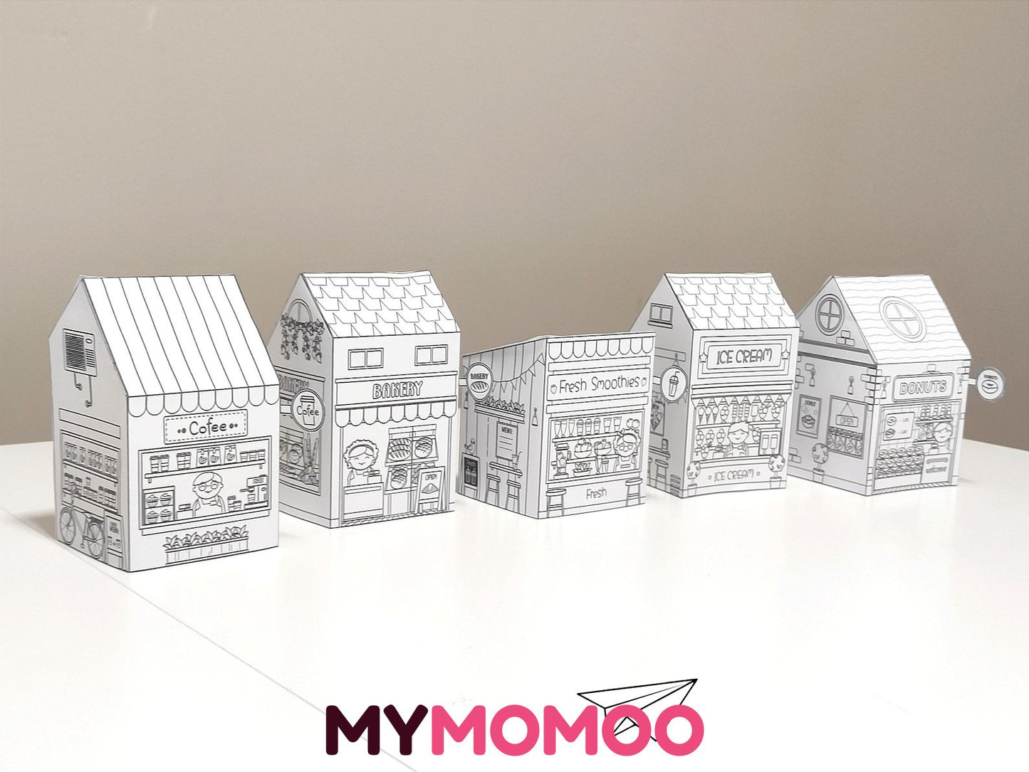 Pprintable Paper Village Bundle - Mymomoo
