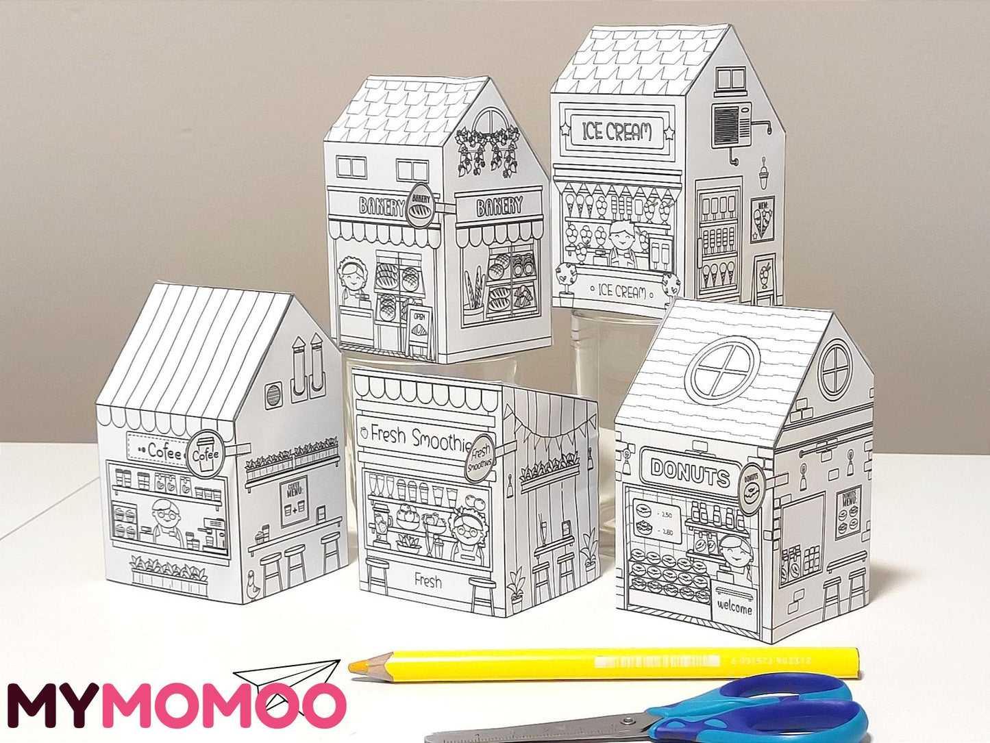 Pprintable Paper Village Bundle - Mymomoo