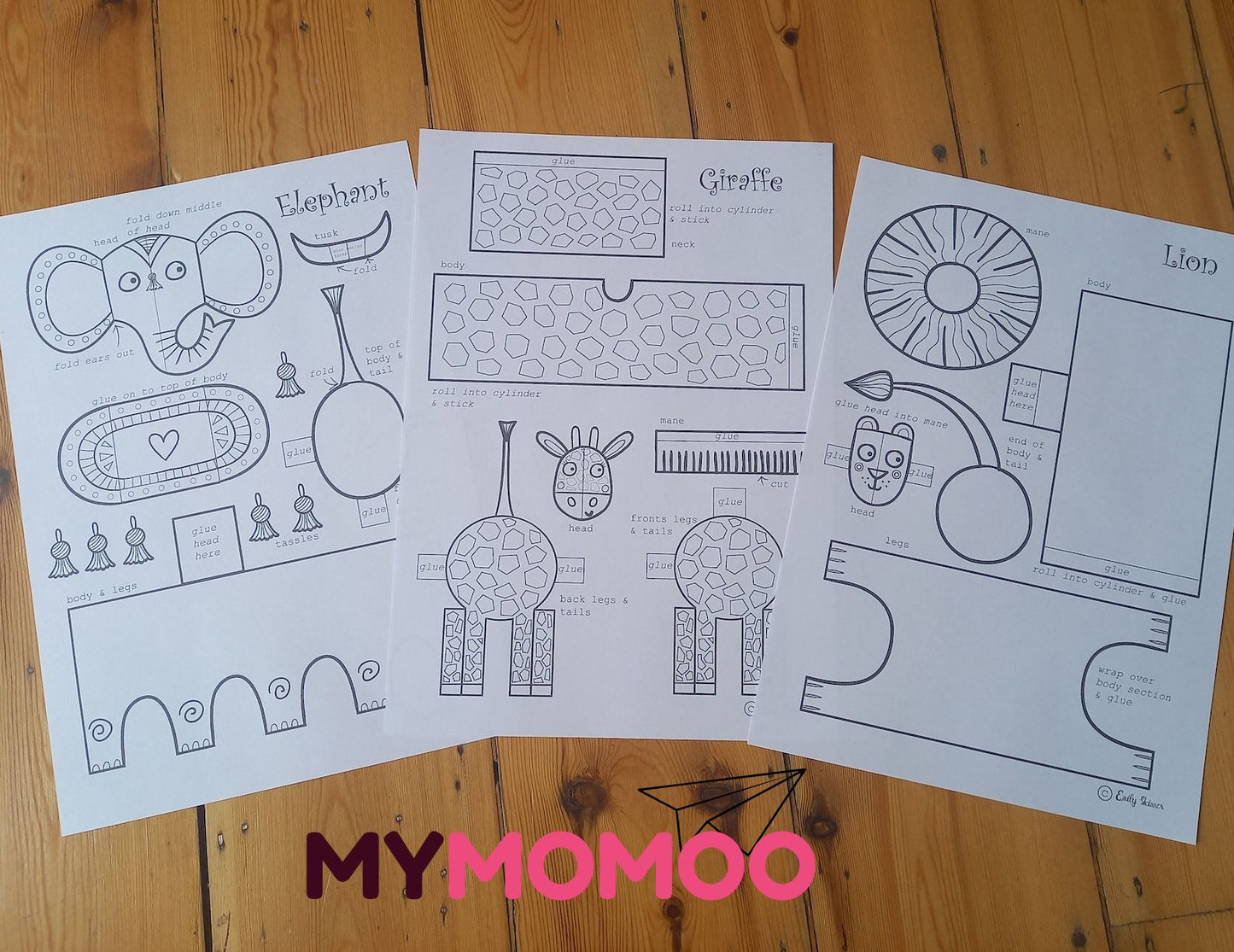 Pprintable Paper Village Bundle - Mymomoo