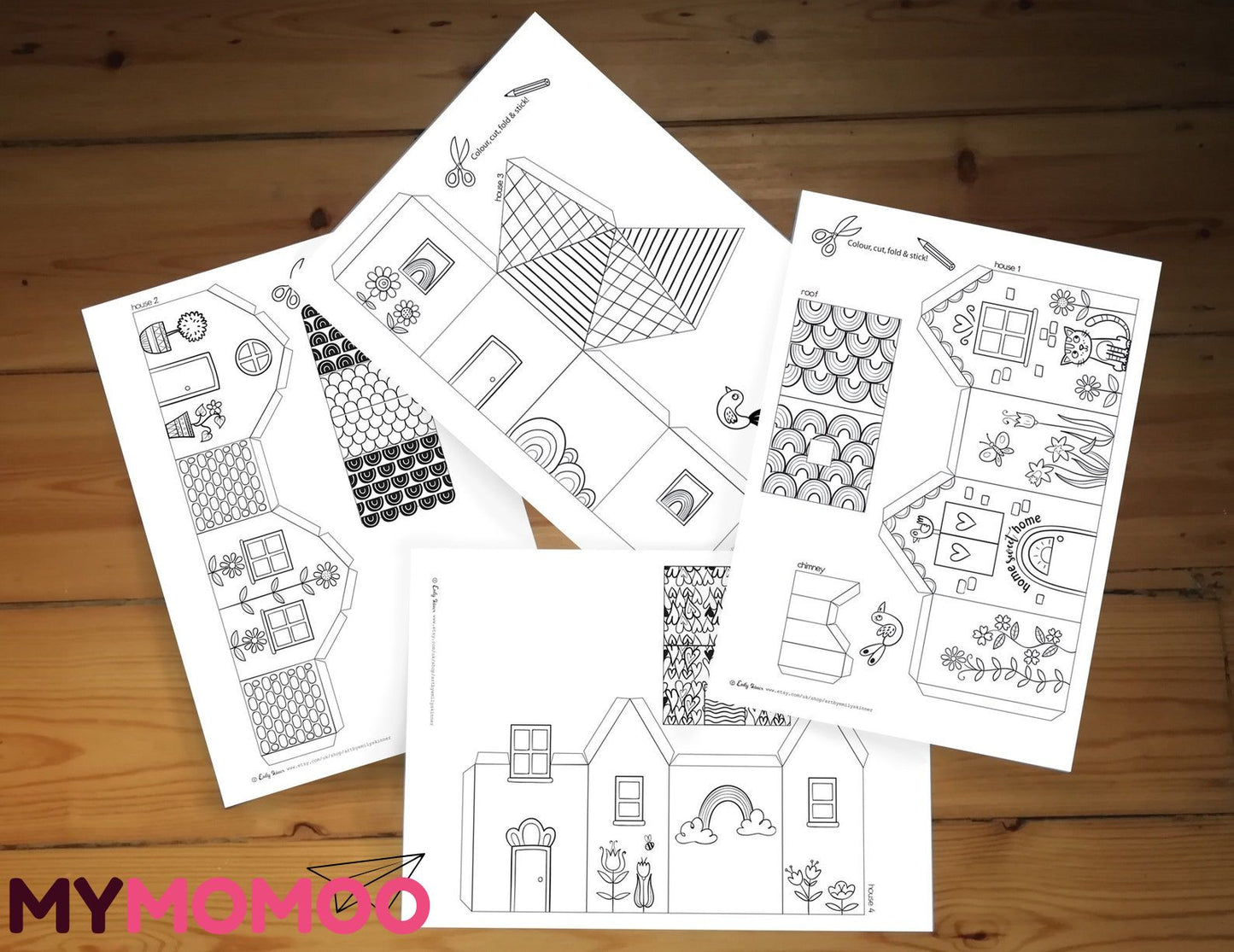Pprintable Paper Village Bundle - Mymomoo
