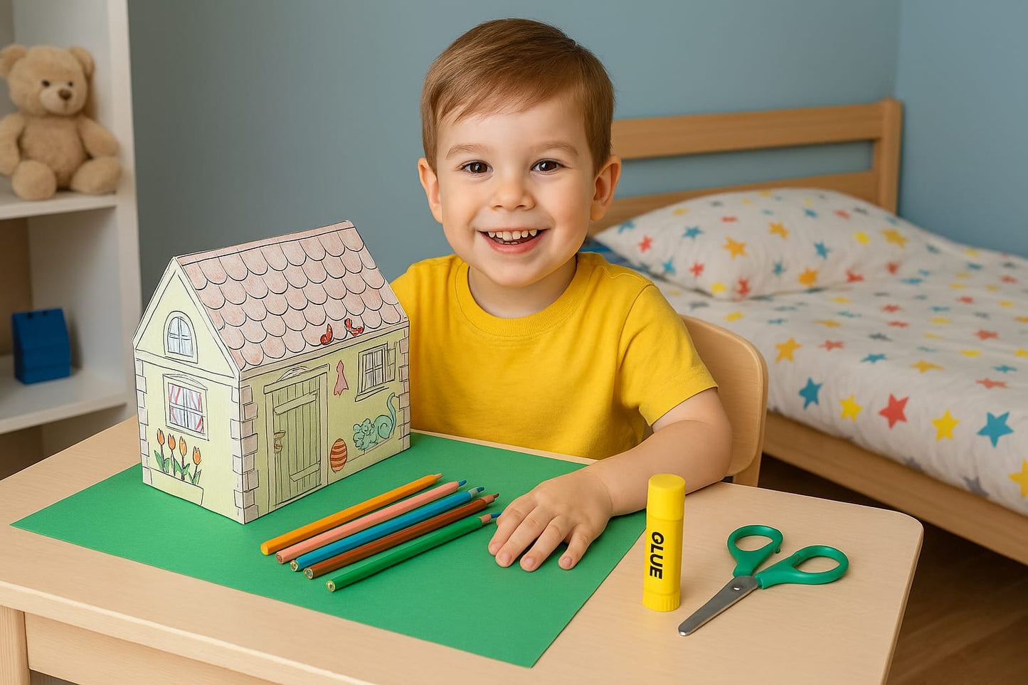 4-in-1 Printable Crafts