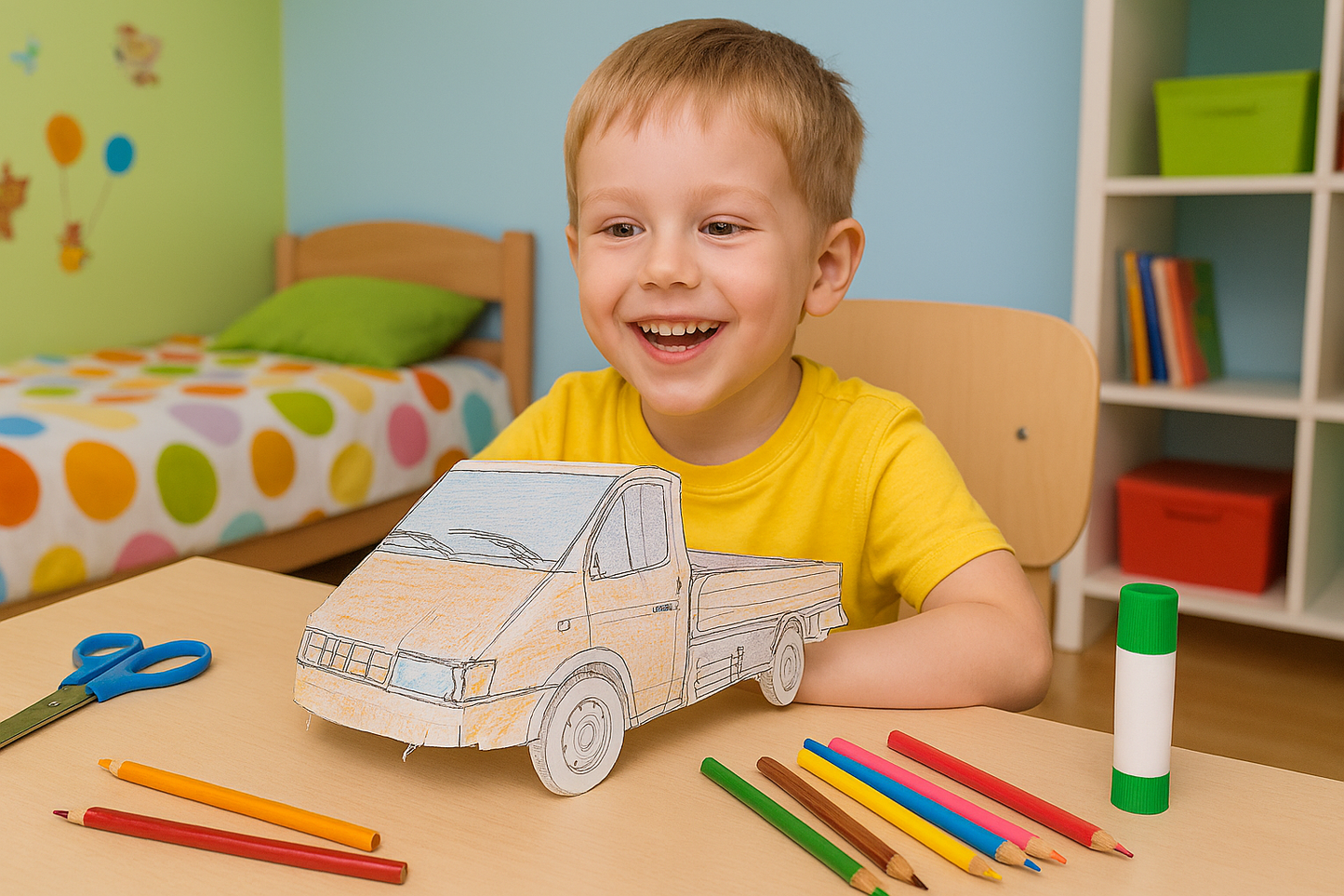 4-in-1 Printable Crafts