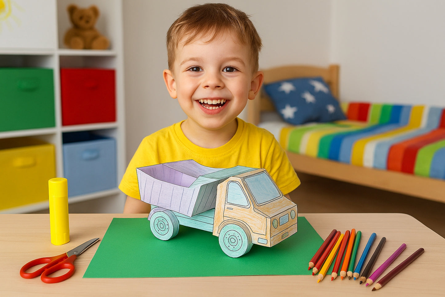 4-in-1 Printable Crafts